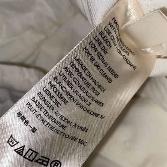 NEW Free People $98 Margate Ivory Paper Bag Waist Pant Trouser NWT Small - Picture 13 of 16